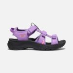 Sandálias Femininas Astoria West Bico Aberto Tutu Tye Dye Roxo