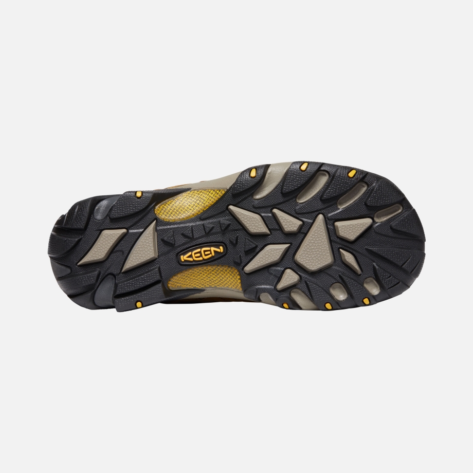 Sapatos De Caminhada Largos à Prova D'água Targhee Ii Para Homem Cascata Tutu Amarelo Marrom-dourado - Image 3