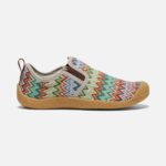 Slip-on Feminino Tutu Chevron-plaza Taupe Em Lona Howser