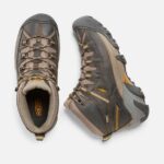 Targhee Ii Botas De Caminhada à Prova D'água Para Homem Tutu Preto Verde-oliva Amarelo - Image 2