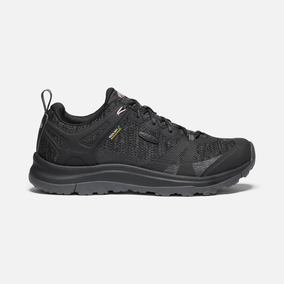 tenis_de_caminhada_terradora_ii_a_prova_dagua_com_ima_preto_para_mulheres.jpg Tênis De Caminhada Terradora Ii à Prova D'água Com ímã Preto Para Mulheres - Image 1