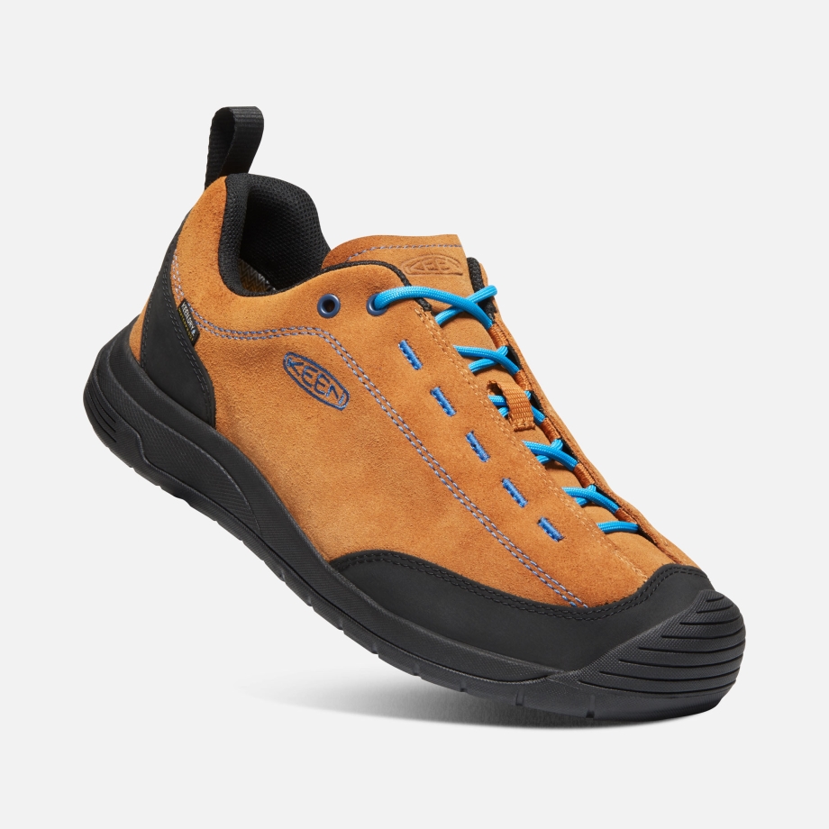 Tênis De Couro Camurça à Prova D'água Jasper Ii Masculino Abóbora Especiaria Tutu Preto - Image 4